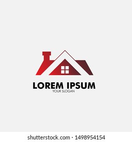 house logo icon for building and architecture company