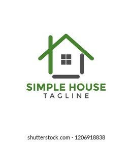 House logo icon design illustration template