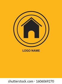 house logo icon design template elements
