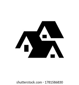 House logo. Icon design. Template elements