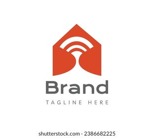 Elementos de la plantilla de diseño de iconos del logotipo de la casa. Usable para marca, logotipos de negocios y tecnología.
