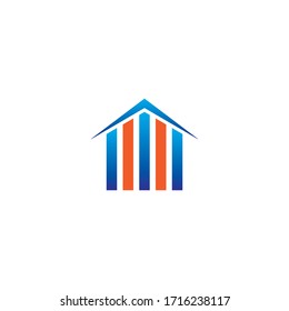 HOUSE LOGO ICON VECTOR ILLUSTRATION. EPS 10.