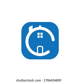 house  logo icon vector illustration design