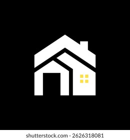 house logo icon vector illustration
