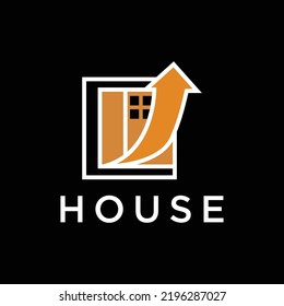House logo icon vector image