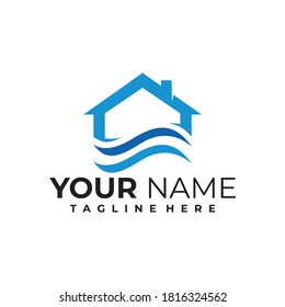 house logo icon vector isolated