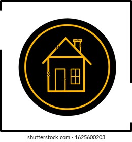 house logo ilustration, vector simple, icon design