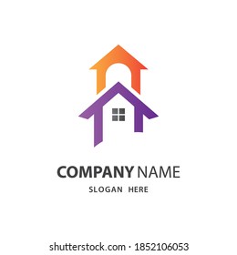 House logo image illustration design