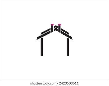 House logo isolated templete vector design,