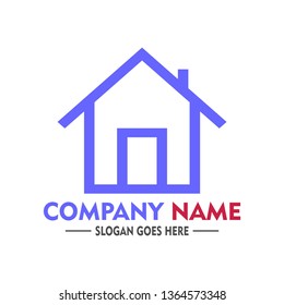 House logo modern design vector