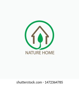 an house logo in a modern logo style