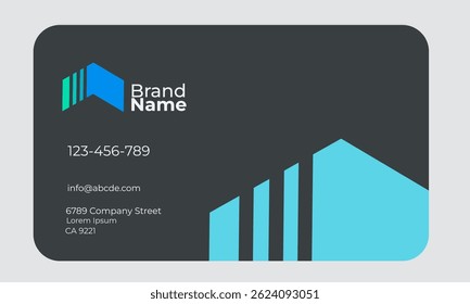 House Logo Name Card Design for Real Estate and Property Branding