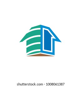 House Logo Real Estate Symbol Home