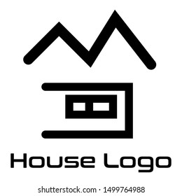 House Logo is simple logo, compatible for any company