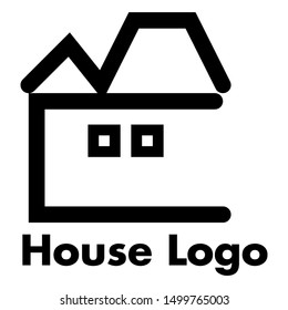 House Logo is simple logo, compatible for any company