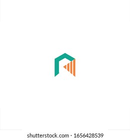 Diseño inalámbrico inteligente del logotipo de la casa
