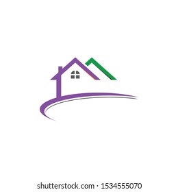 house logo and symbols icons template
