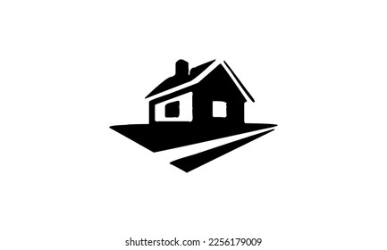 Vector de diseño de plantillas de logotipos de casa, Emblem, Concepto de diseño, símbolo creativo, icono