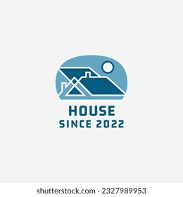 House Logo Template Design Vector, Emblem, Design Concept, Creative Symbol, Icon