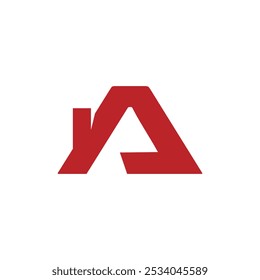 Vector de diseño de Plantilla de logotipo de la casa. Símbolo plano simple del logotipo del Vector de la casa, emblema, concepto de diseño, símbolo creativo, icono