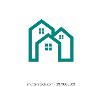 House Logo Template, Icon, Symbol - Vector
