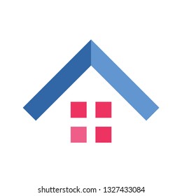 House logo template vector home icon design
