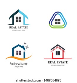 House logo template vector icon