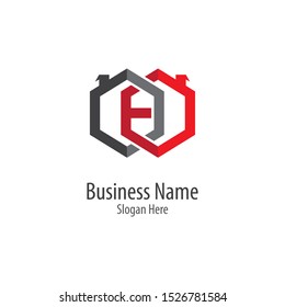 House logo template  vector illustration