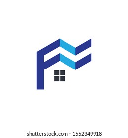 House logo template vector illustration design