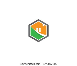 House logo vector icon illustration