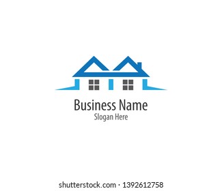 House logo vector icon illustration