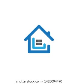 House logo vector icon illustration