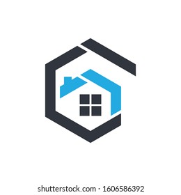 House logo vector icon illustration design