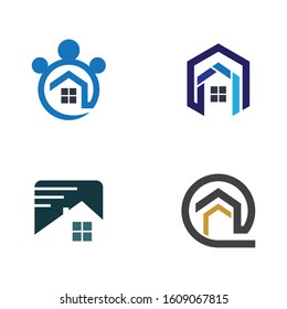 House logo vector illustration design