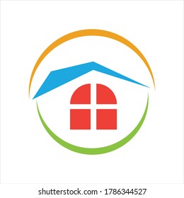 House logo vector illustration design