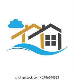 House logo vector illustration design