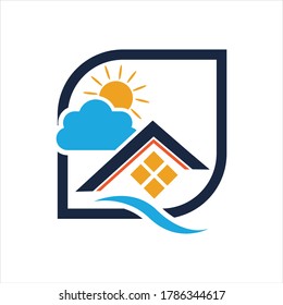 House logo vector illustration design