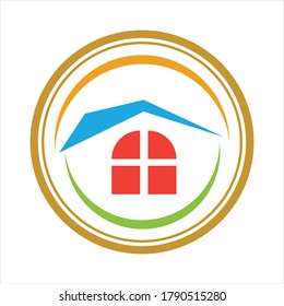 House logo vector illustration design