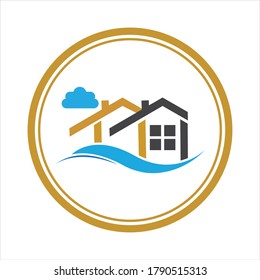 House logo vector illustration design