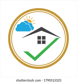 House logo vector illustration design
