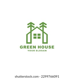 Diseño de la ilustración vectorial del logotipo de la casa 
