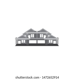 house logo vector illustration template