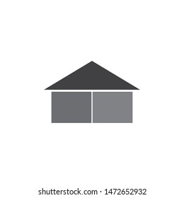 house logo vector illustration template