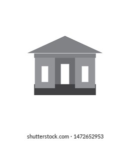 house logo vector illustration template