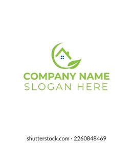 Vorlage für Logo-Vektorgrafik-Vorlagen des Hauses