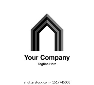 House Logo Vector Modern Design