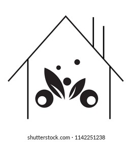 House logo, vector logo template