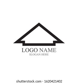 HOUSE LOGO VECTOR TEMPLATE ILLUSTRATION
