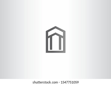 House logo vector, window icon concept design