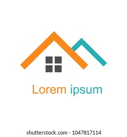 House logo.modern design.vector illustration